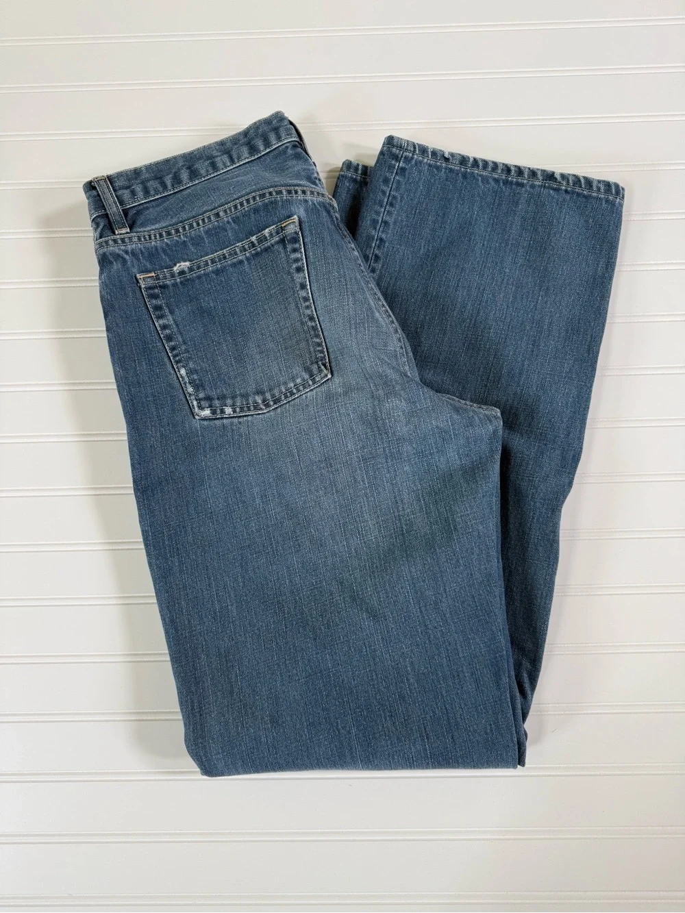Banana Republic Men's Straight Leg Blue Jeans